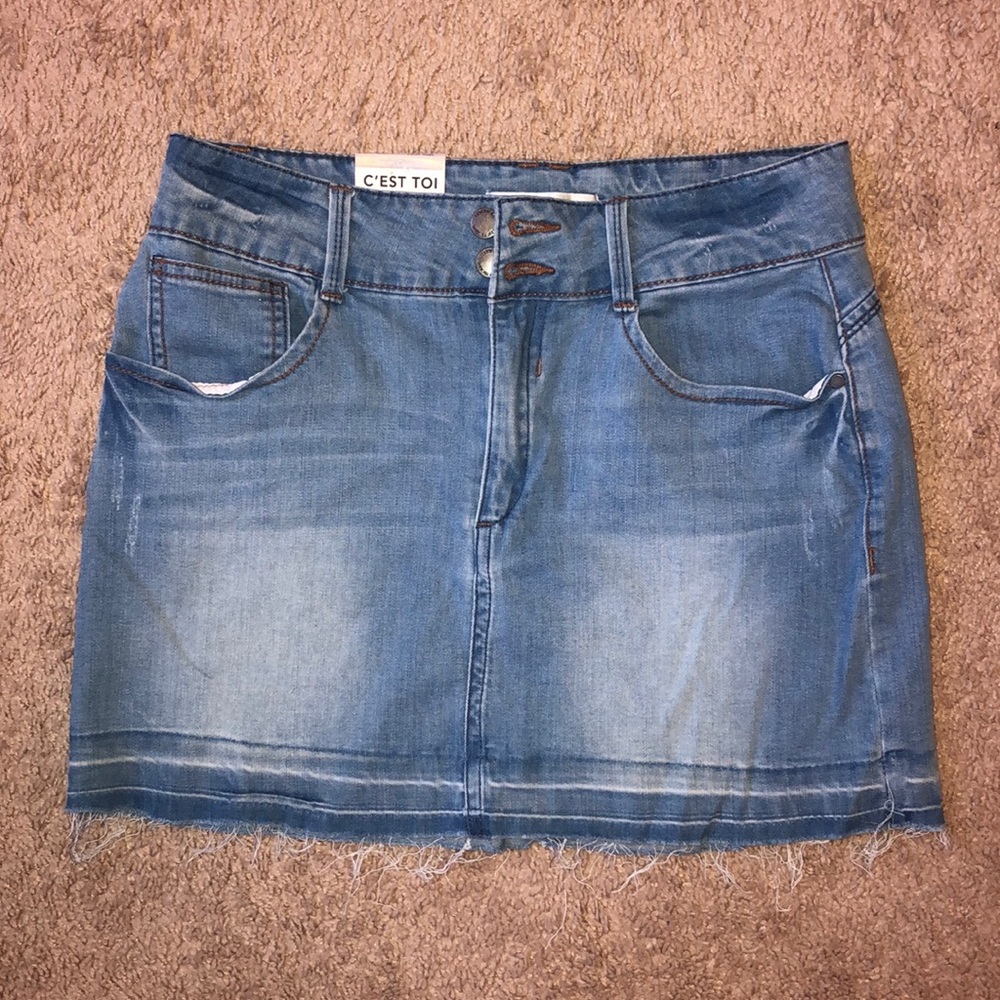Denim Skirt